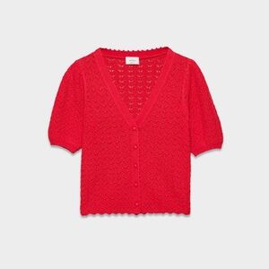 Aritzia Fika short-sleeve cardigan
